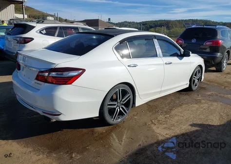 2017 Honda Accord Sport from USA, damaged, VIN 1HGCR2F50HA138484